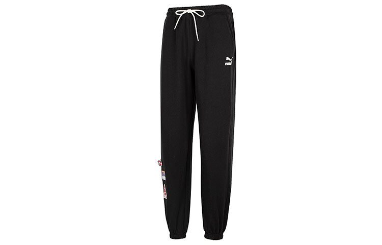 

Трикотажные спортивные штаны унисекс Puma, цвет Black