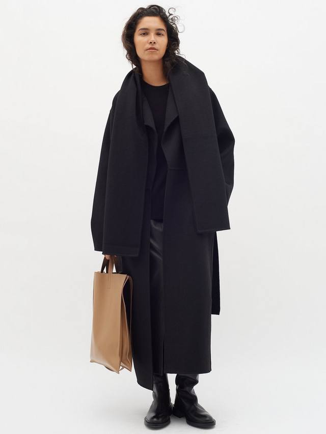 

Полушерстяное пальто tilla duster InWear, черный