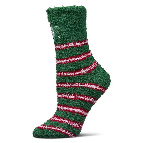 

Женские носки Ho Ho Santa Mistle Toes Cozy Crew Memoi
