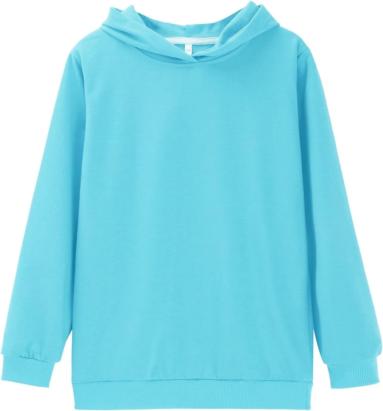Детский спортивный костюм из хлопка, 2 предмета, толстовка и штаны, Sky Blue — фото 2
