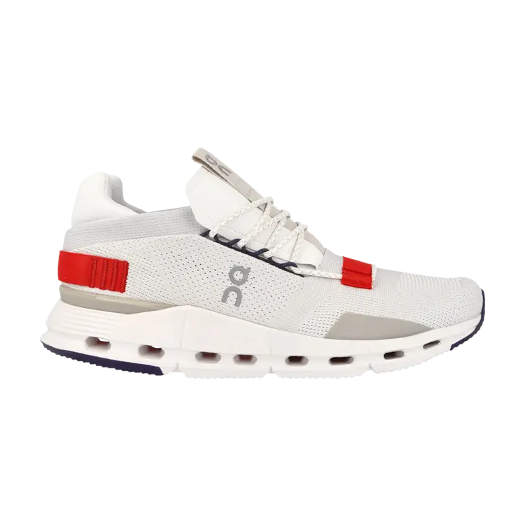 

Кроссовки ON Cloudnova 'White Red', белый