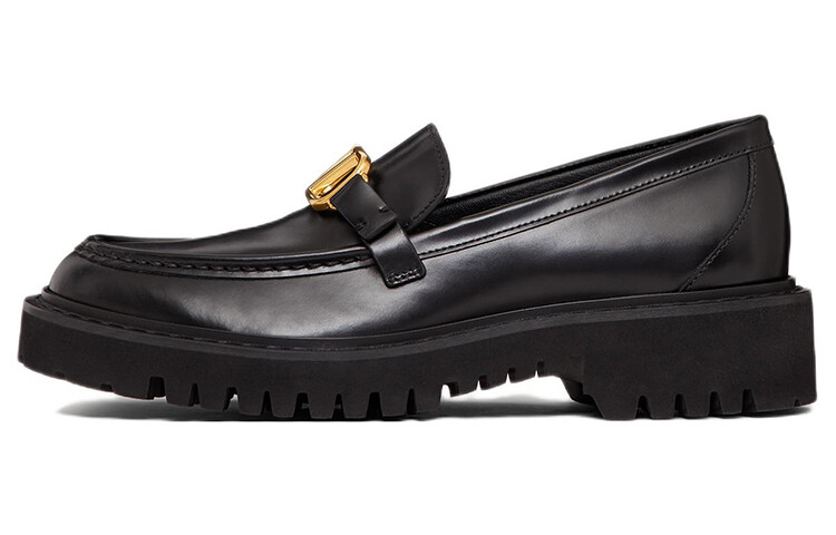 Женские лоферы Valentino Vlogo, черный