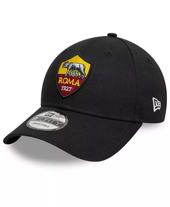 

Мужская черная регулируемая кепка AS Roma Core 9FORTY New Era