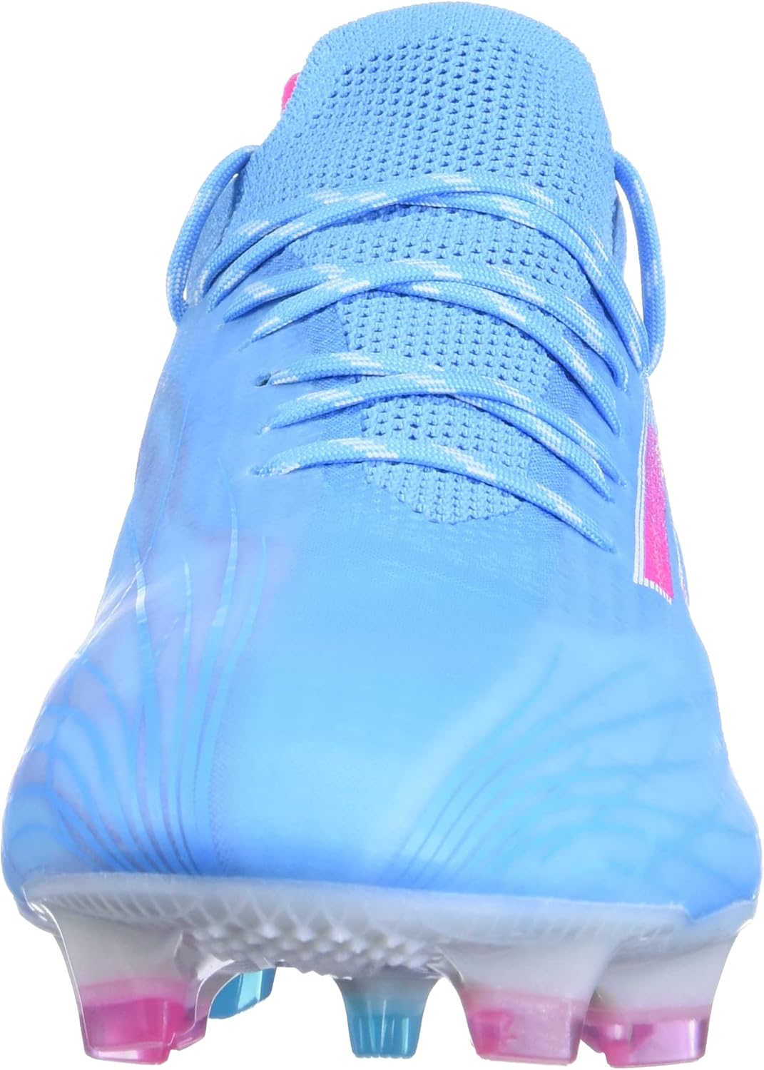 Кроссовки adidas X Speedflow.1 для грунта унисекс, белый/розовый — фото 2
