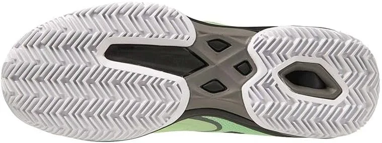Мужские кроссовки для падлбола Mizuno Wave Exceed Light 2 CC, белый/черный/зеленый — фото 4