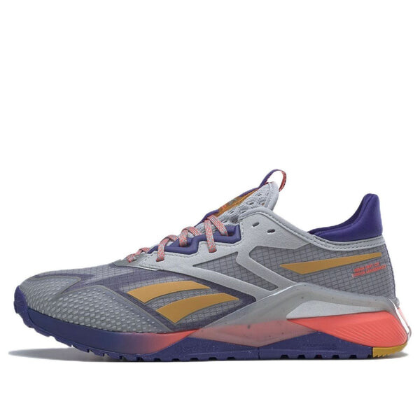 

Кроссовки nano x2 tr adventure 'grey bold purple' Reebok, серый