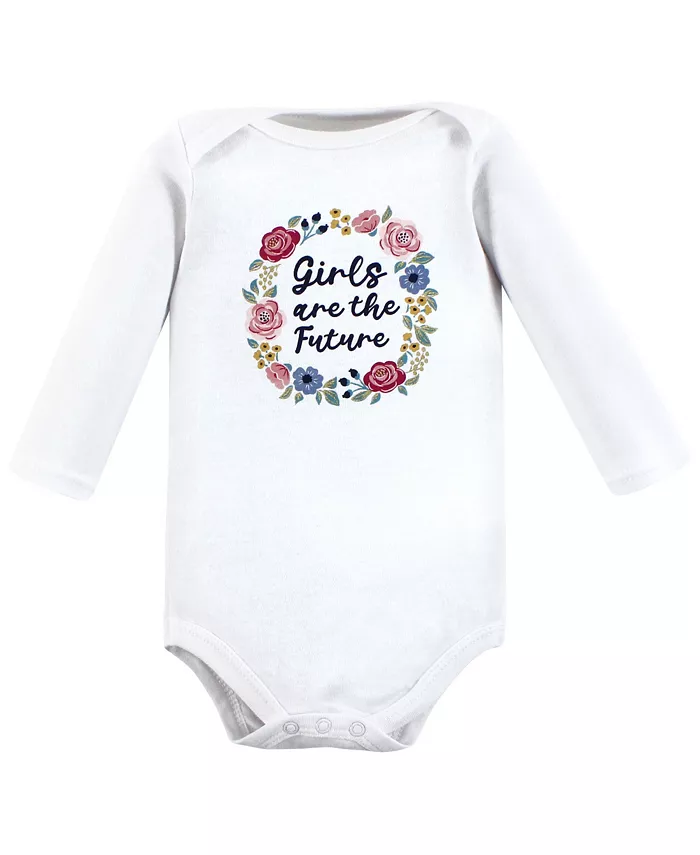 Детские боди с длинным рукавом Hudson Cotton 7 штук Hudson Baby, мультиколор — фото 2