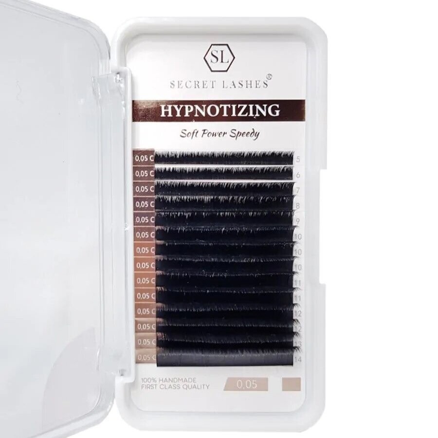 

Secret Lashes Hypnotizing Soft Power Speedy Mix D, 0,05, 5–14 мм
