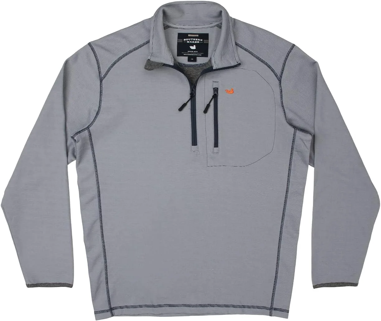 

Southern Marsh мужская толстовка Endzone Stripe Performance Pullover — классический комфортный верх