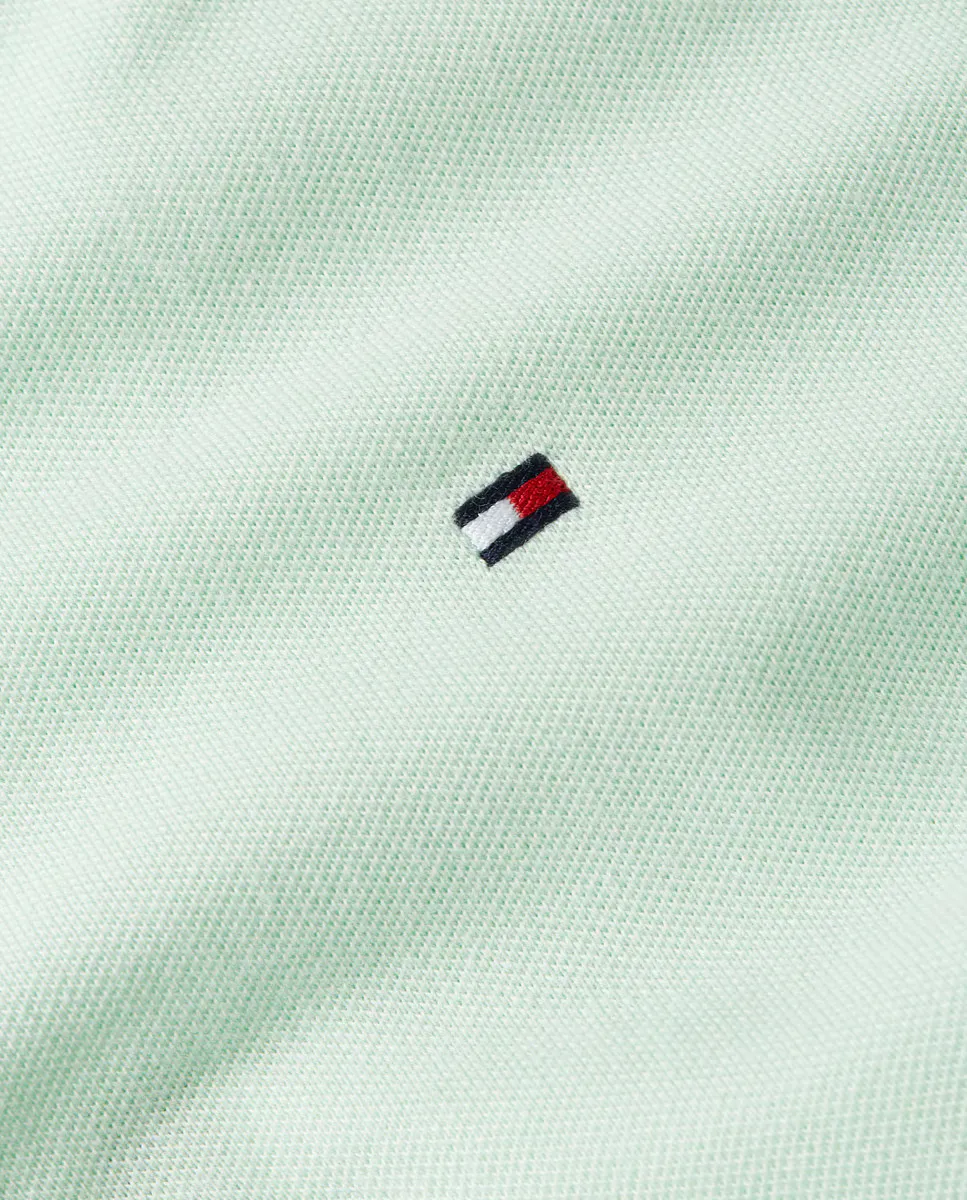 

Женское обычное поло пике с коротким рукавом Tommy Hilfiger, светло-зеленый