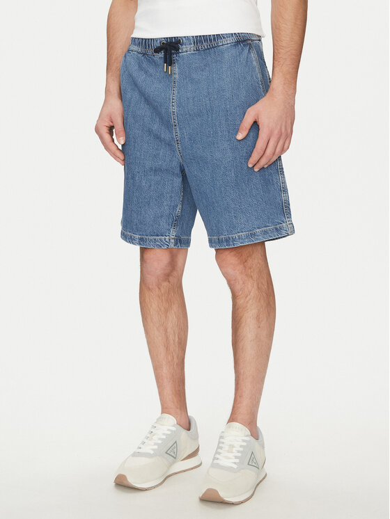 

Джинсовые шорты обычного кроя M5GD35 D5M54 Guess Jeans, синий