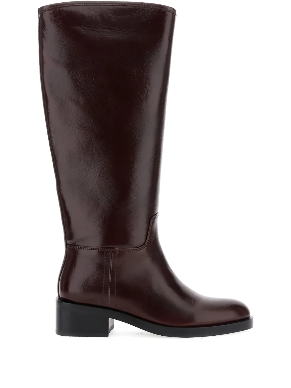 Сапоги Reining с каблуком 40 мм Jeffrey Campbell, коричневый