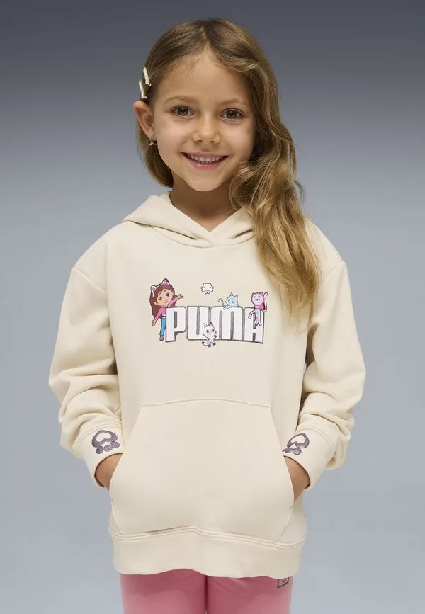 Худи puma x gabby's dollhouse с графическим принтом в расслабленном стиле Puma, Alpine Snow — фото 2