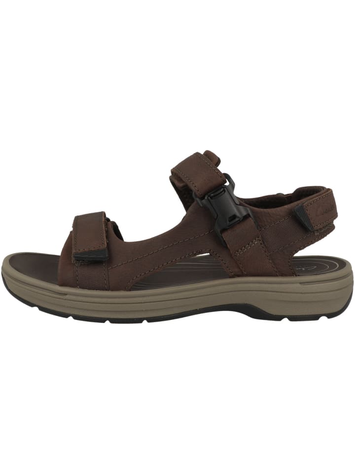 

Сандалии Clarks, темно-коричневый