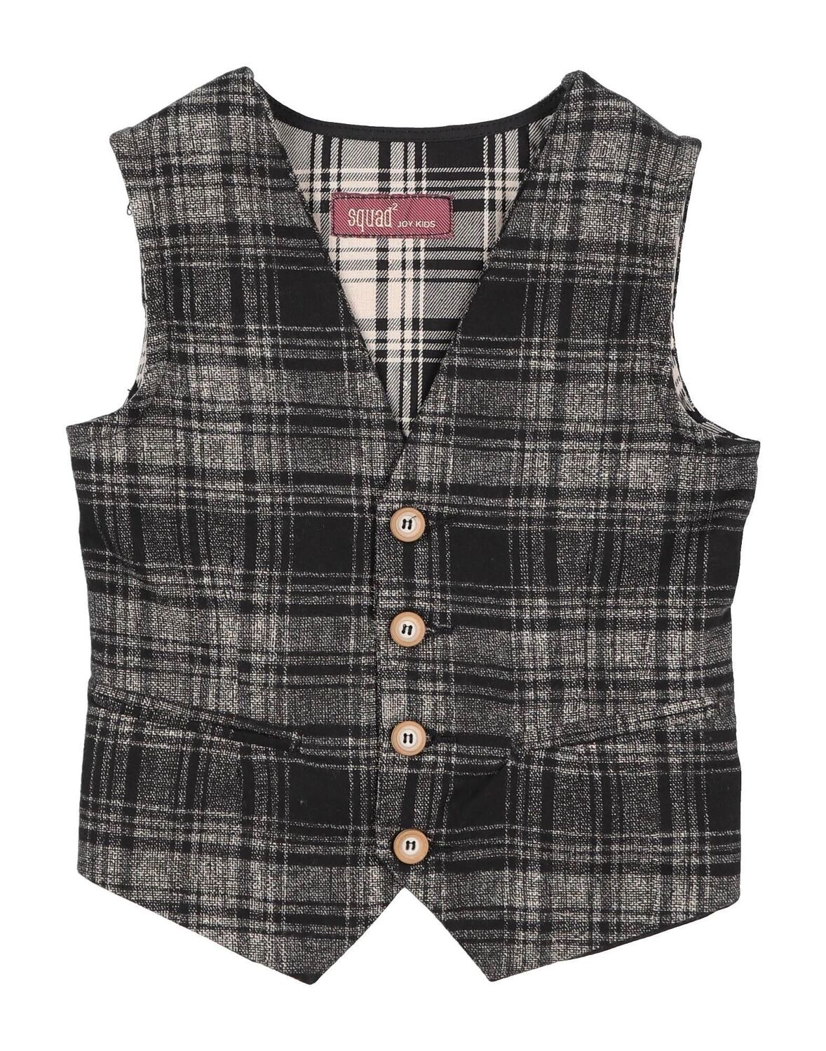 

Жилет для мальчиков Squad², угольно-серый