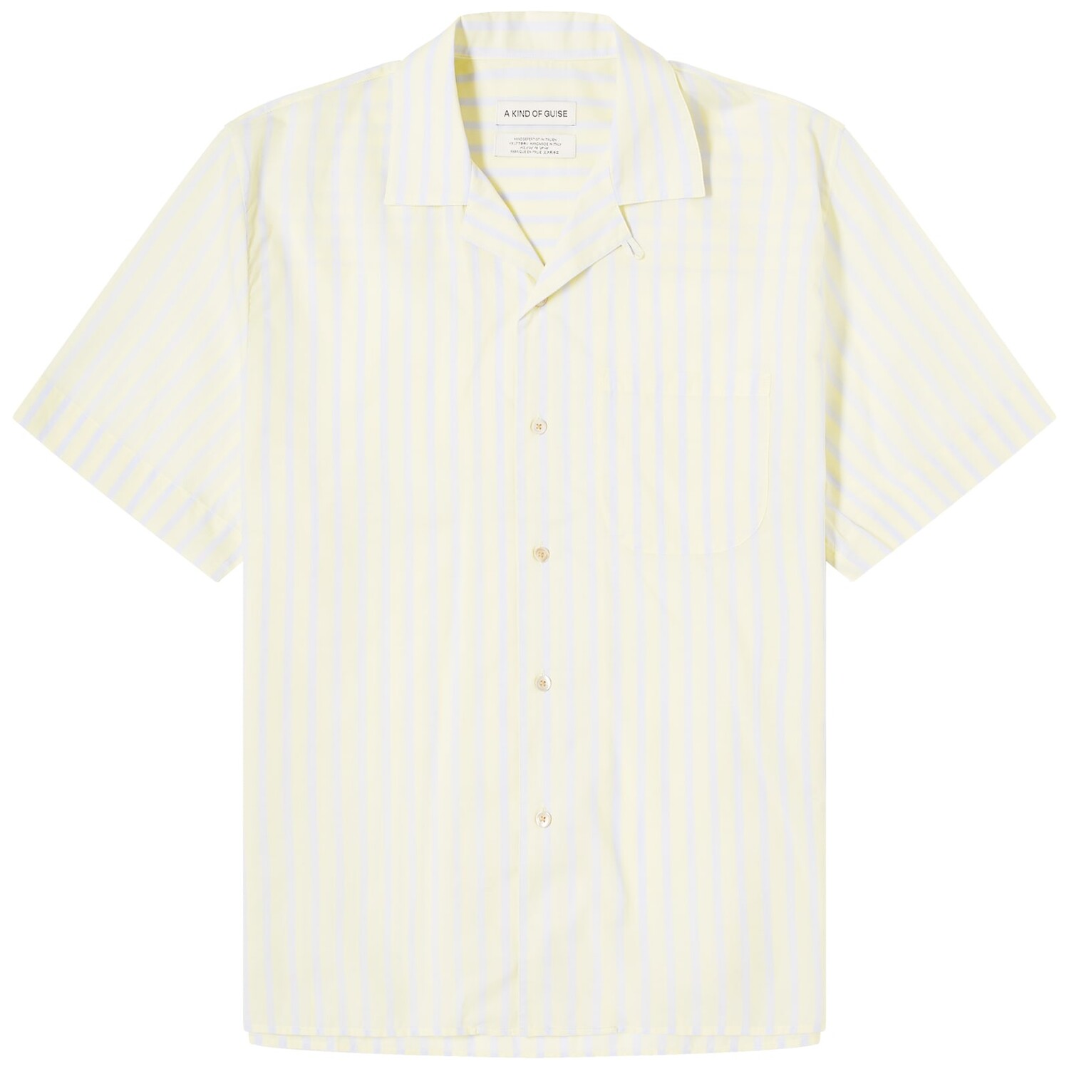 

Рубашка с коротким рукавом A Kind Of Guise Gioia Shirt, цвет Lemon Stripe