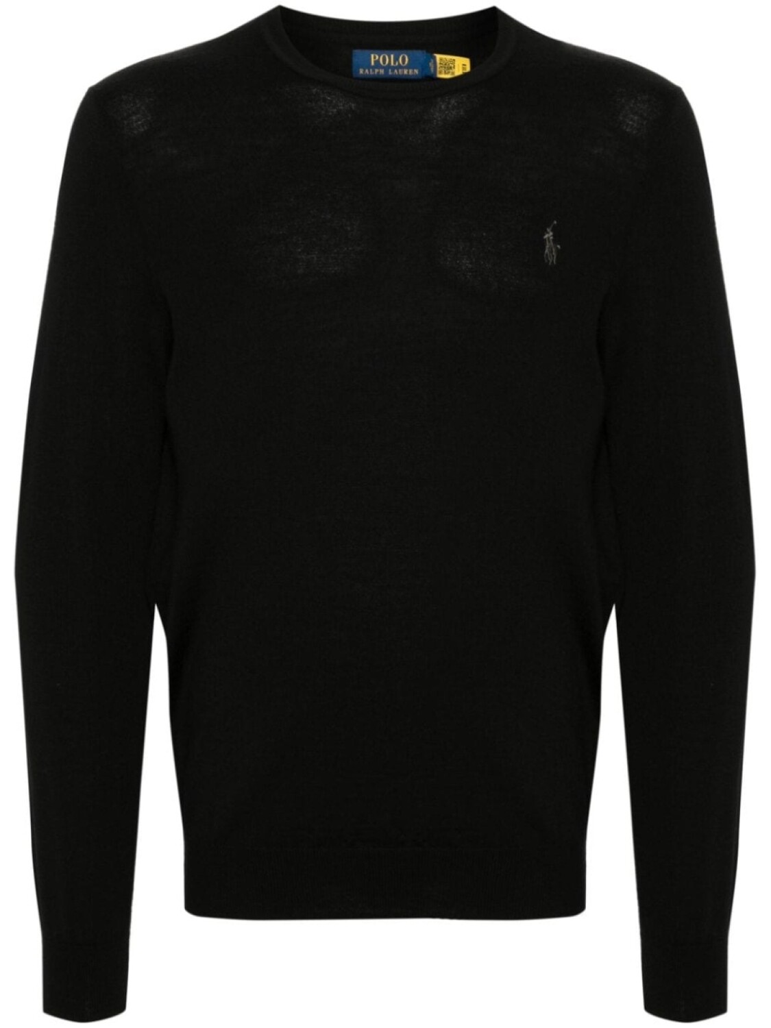 

Polo Ralph Lauren шерстяной свитер с круглым вырезом, черный