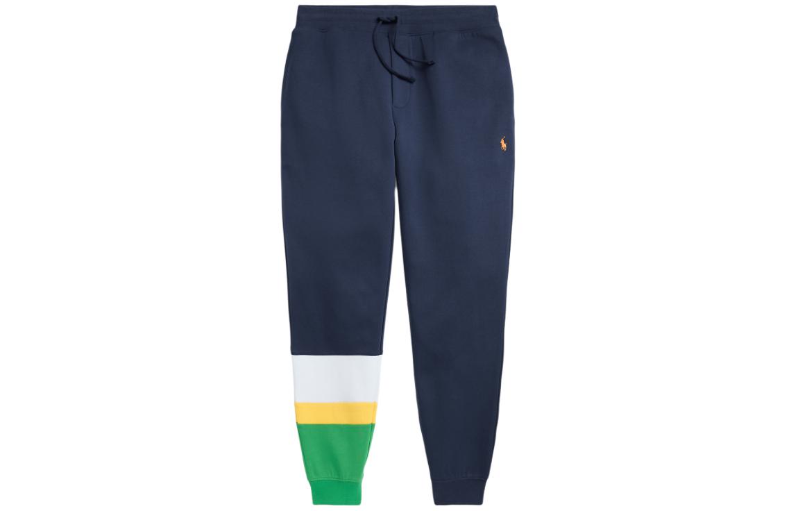 Polo Ralph Lauren Детские вязаные спортивные штаны SS24 Dark Blue — фото 3