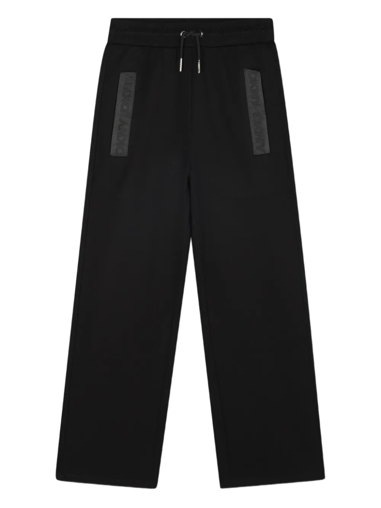 

Dkny Kids спортивные брюки с логотипом, черный