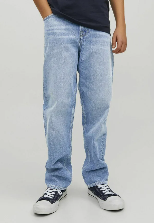 Jjichris jjoriginal noos прямые джинсы Jack & Jones Junior, Blue Denim — фото 2
