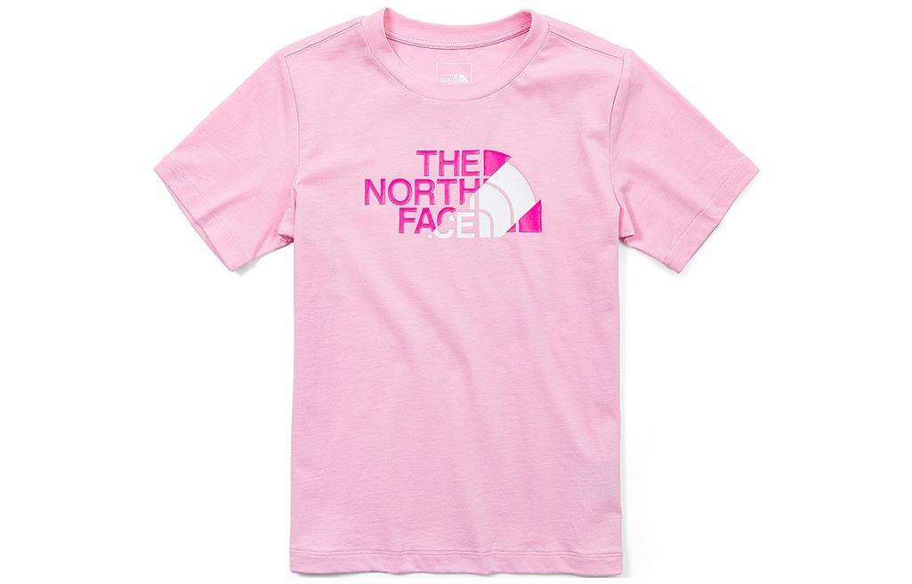 

Детская футболка The North Face, розовый