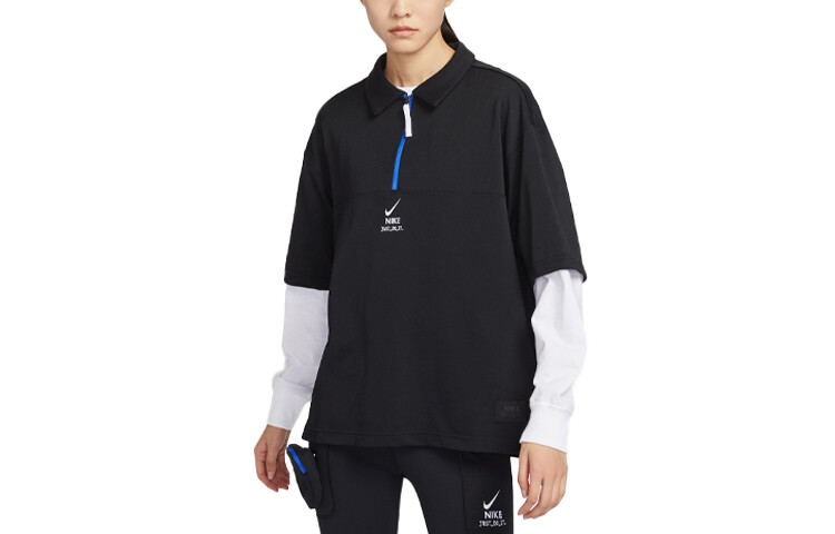 

Женская рубашка поло Nike, цвет Black