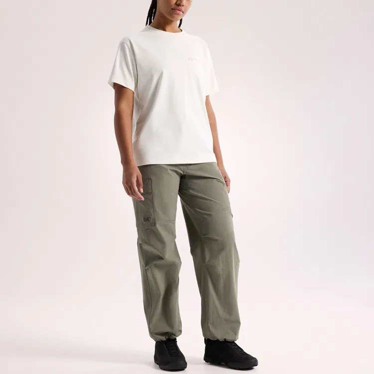 Футболка женская с круглым вырезом Moderate Arcteryx, Orion Blue/Gray — фото 4