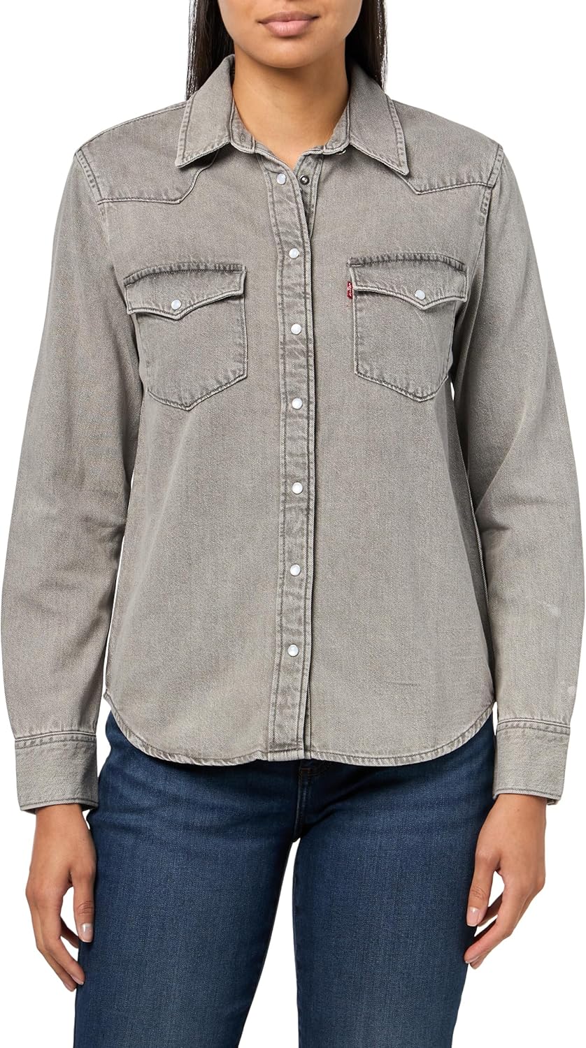 

Женская рубашка Levi's Ultimate Western (также доступна в Plus), (новая) Laser Craft 2, (New) Last Laugh