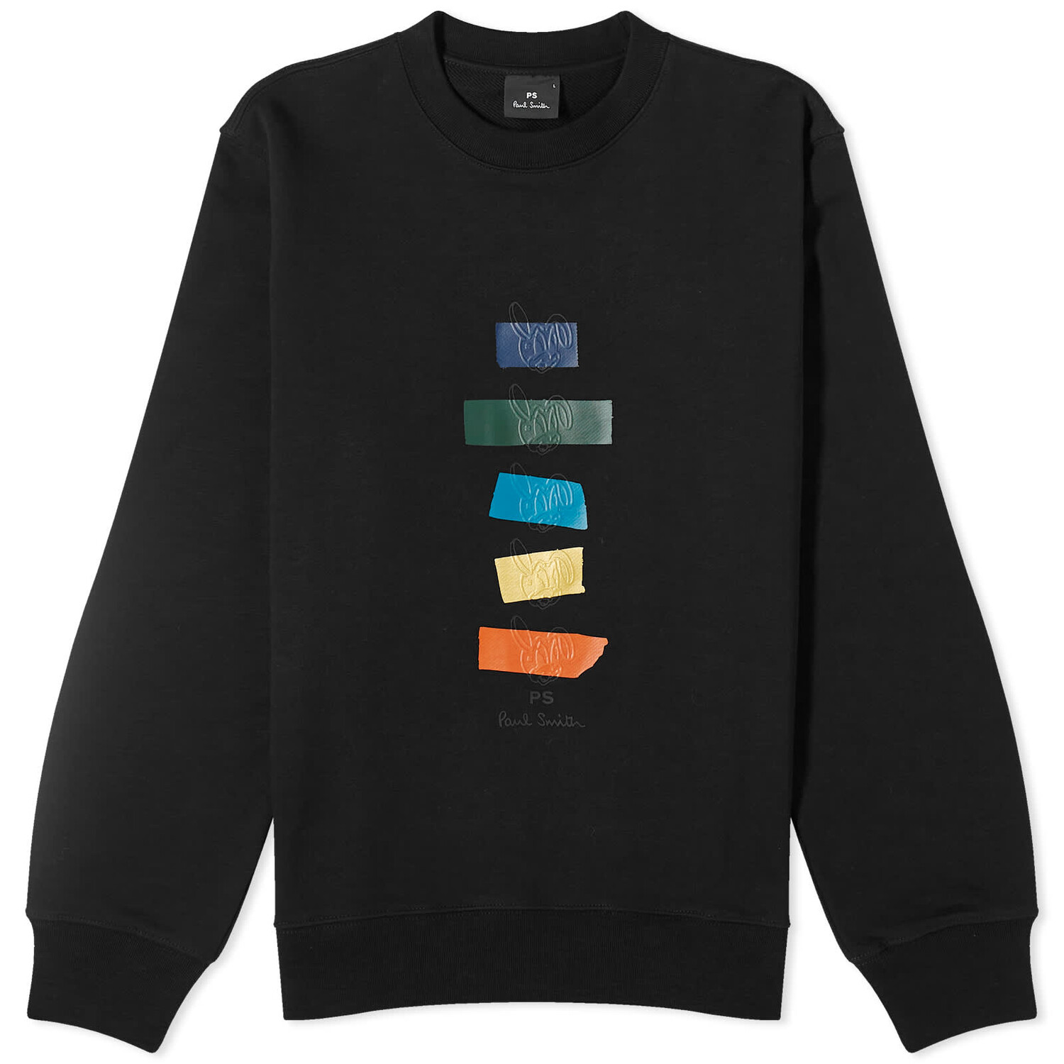 

Свитшот Paul Smith Taped Rabbits, черный