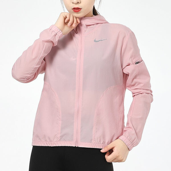 Куртка как w nk imp lght jkt куртка hd глазурь Nike, розовый — фото 3
