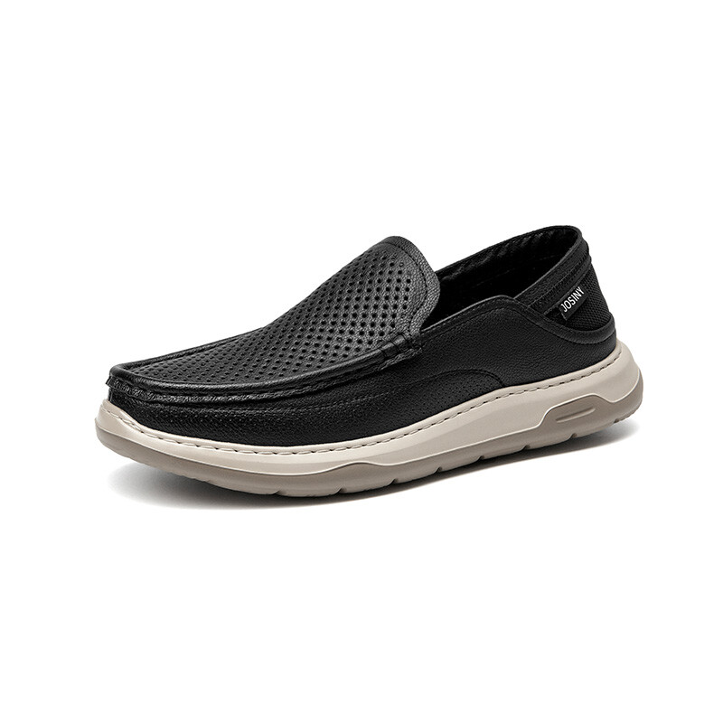 Туфли мужские Men"s Casual Men Low-Top Josiny, хаки — фото 2