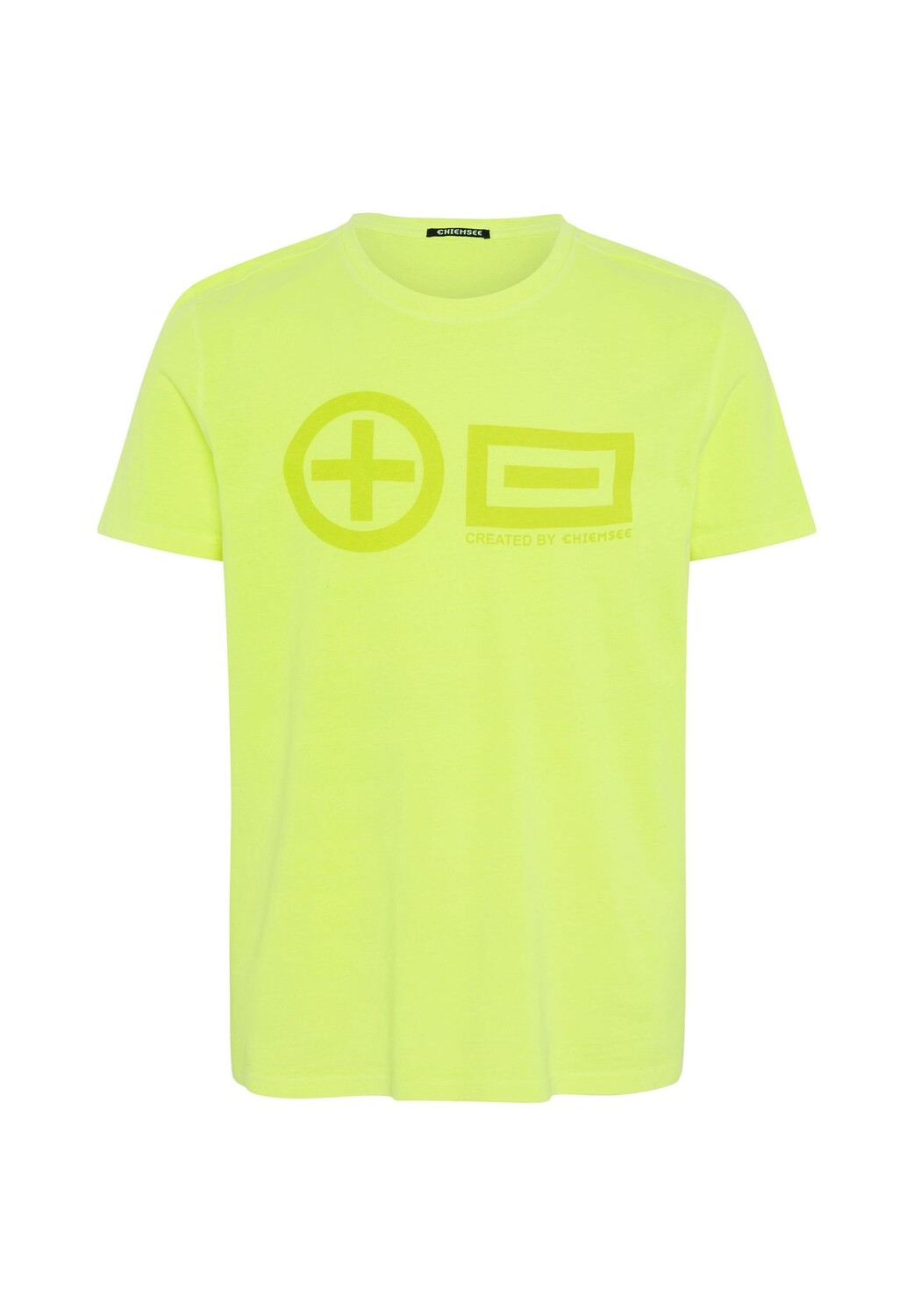 

Футболка в типичном дизайне лейбла CHIEMSEE, цвет Safety Yellow