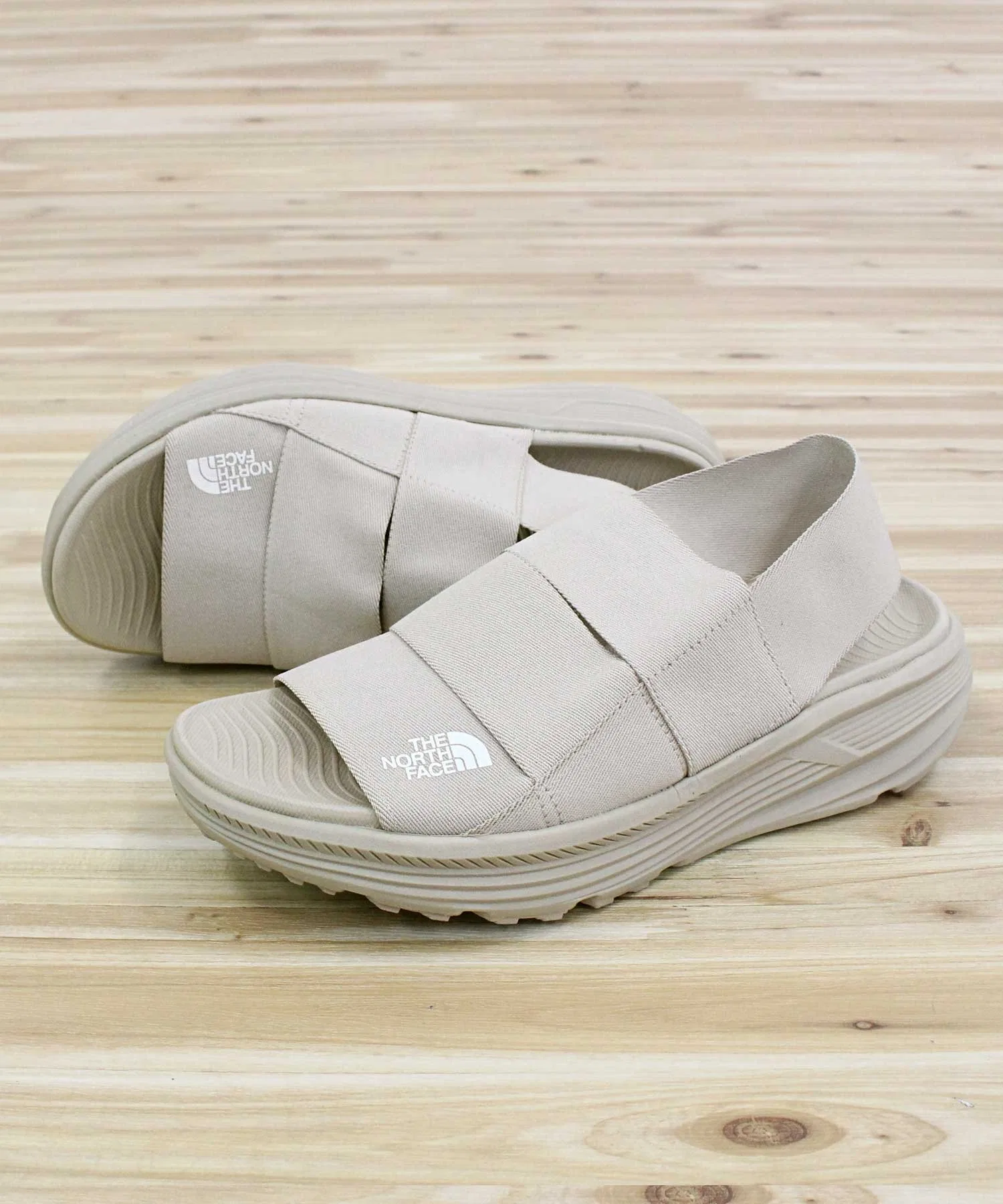 Унисекс спортивные сандалии THE NORTH FACE RECOVERY SANDAL, бежевые