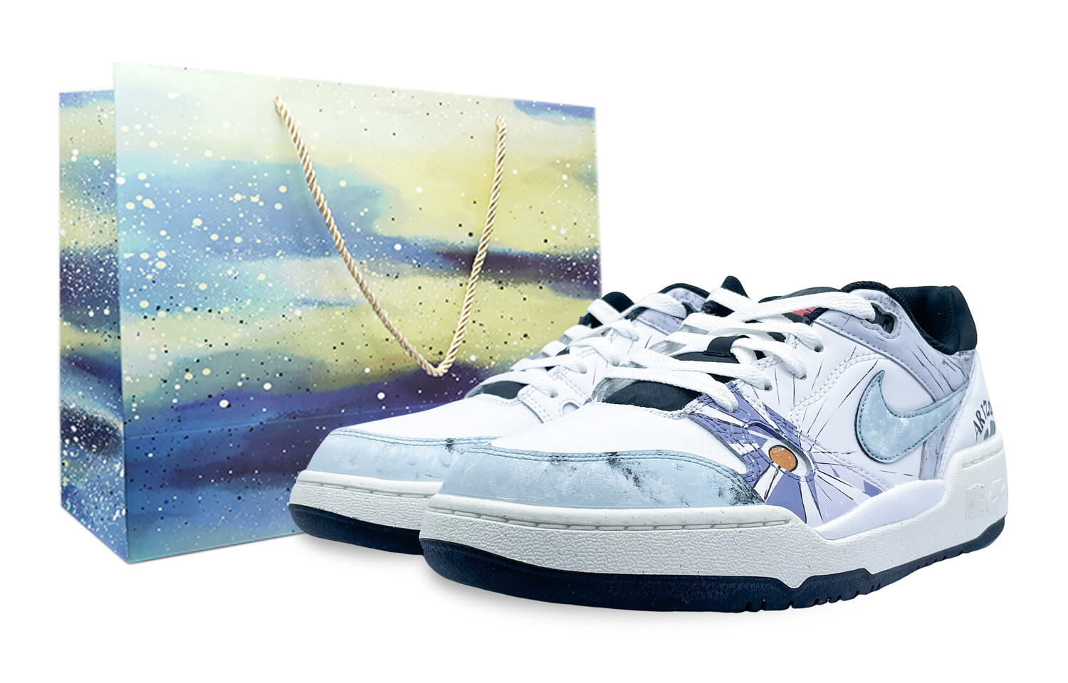 

Мужские кроссовки для скейтбординга Full Force Low-Top Purple Nike