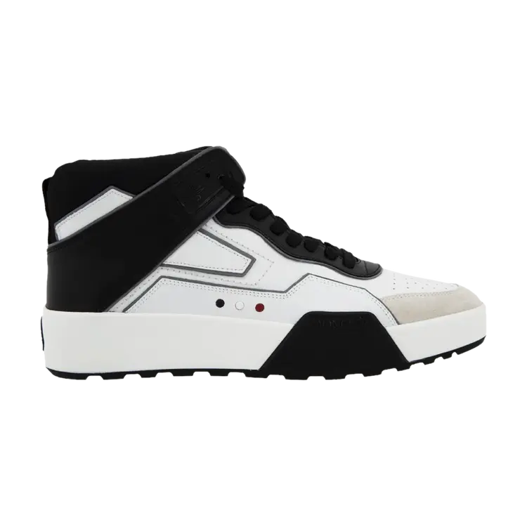 

Кроссовки Moncler Promyx Space High 'White Black', белый