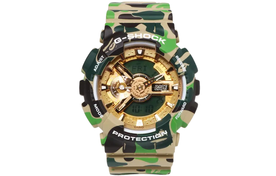 

CASIO Часы G Shock X Bape Limited Edition GA 110