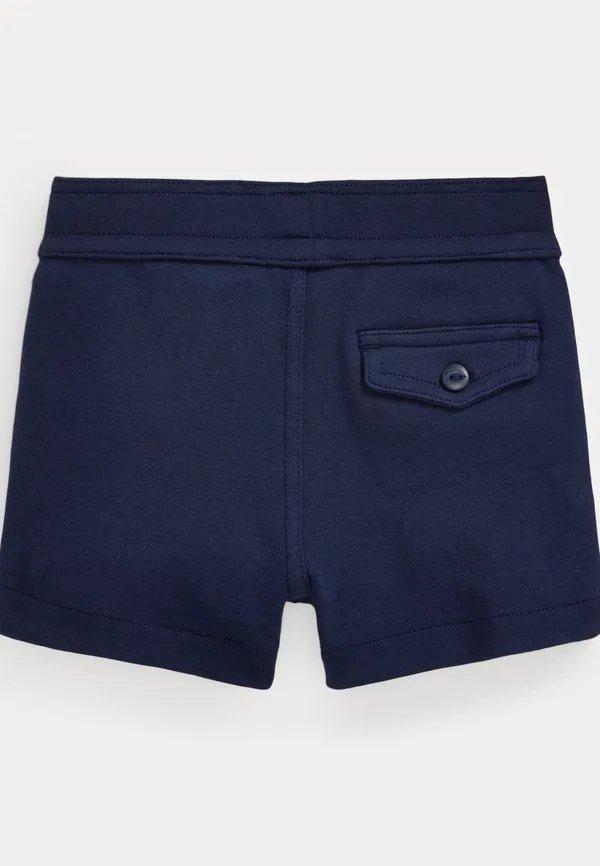 Хлопковые трикотажные короткие шорты Polo Ralph Lauren, Refined Navy — фото 2