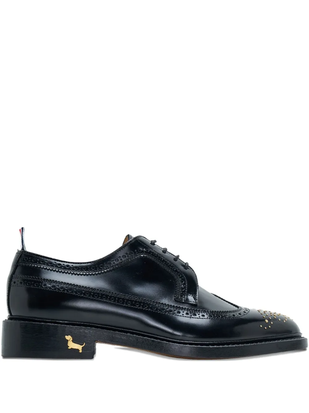

Классические ботинки-броги Лонгвинг THOM BROWNE, черный