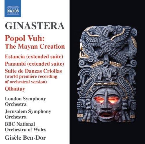 

CD диск Ginastera / Lso / Ben-Dor: Popol Vuh: Mayan Creation / Estancia / Panambi