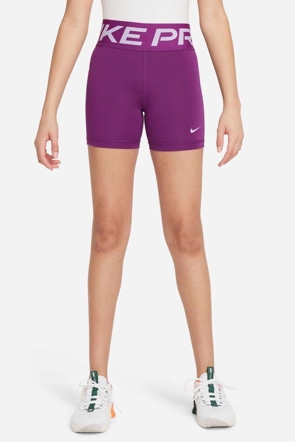 

Шорты Pro dri fit 3 дюйма Nike, фиолетовый