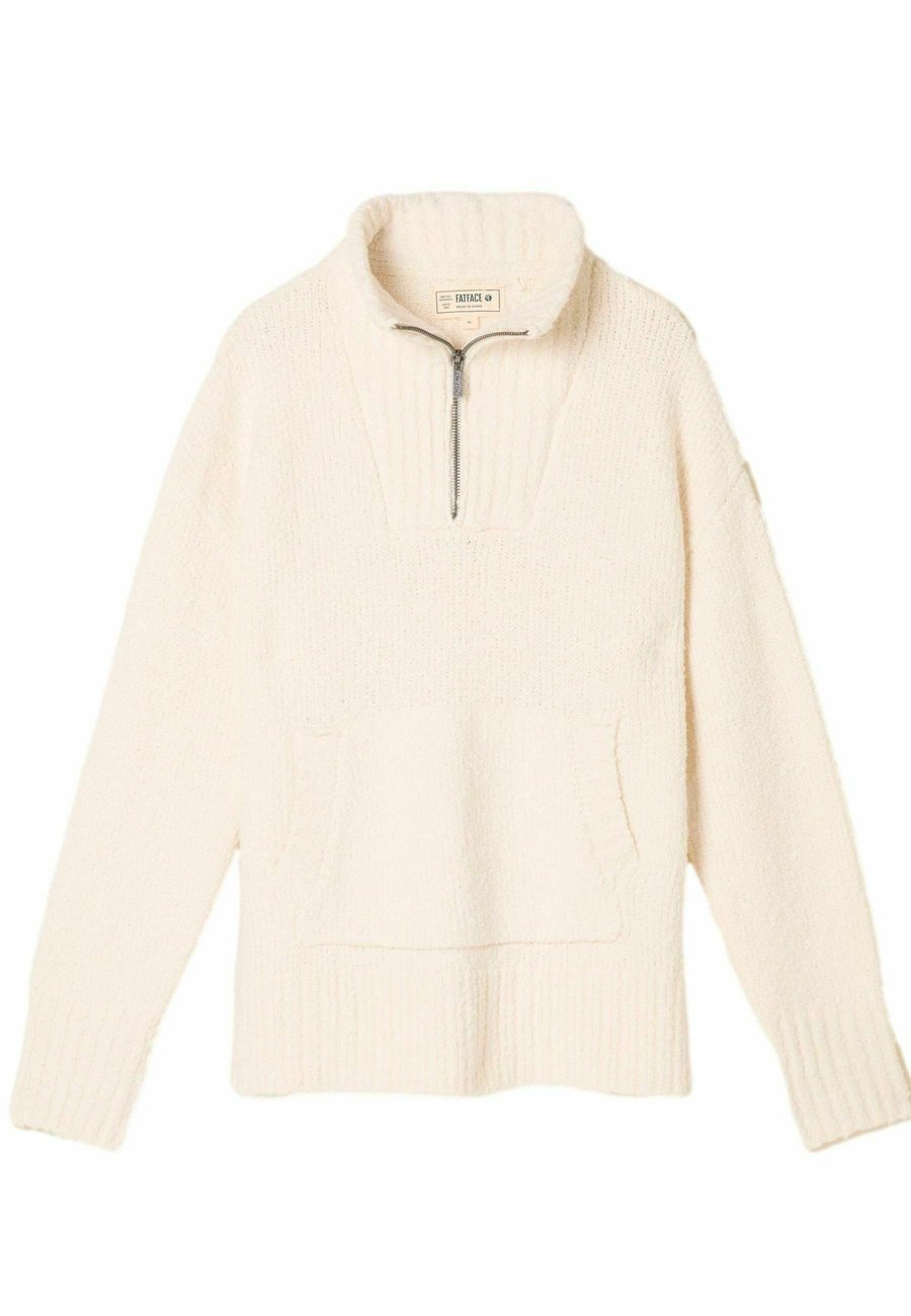 

Джемпер FatFace REGULAR FIT HALF NECK , Ivory/Off-White