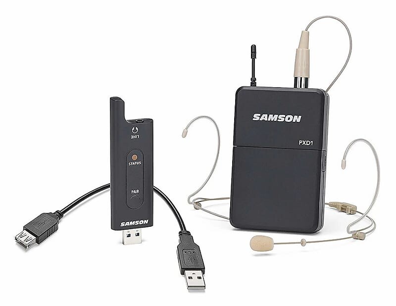 

Беспроводная микрофонная система Samson XPD2 USB Digital Wireless Headset Microphone System