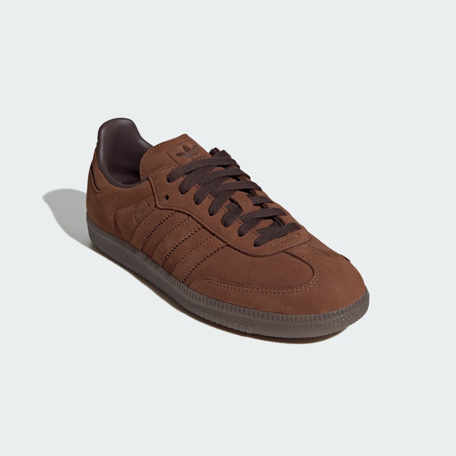 Кроссовки ADIDAS ORIGINALS Samba, коричневый — фото 4