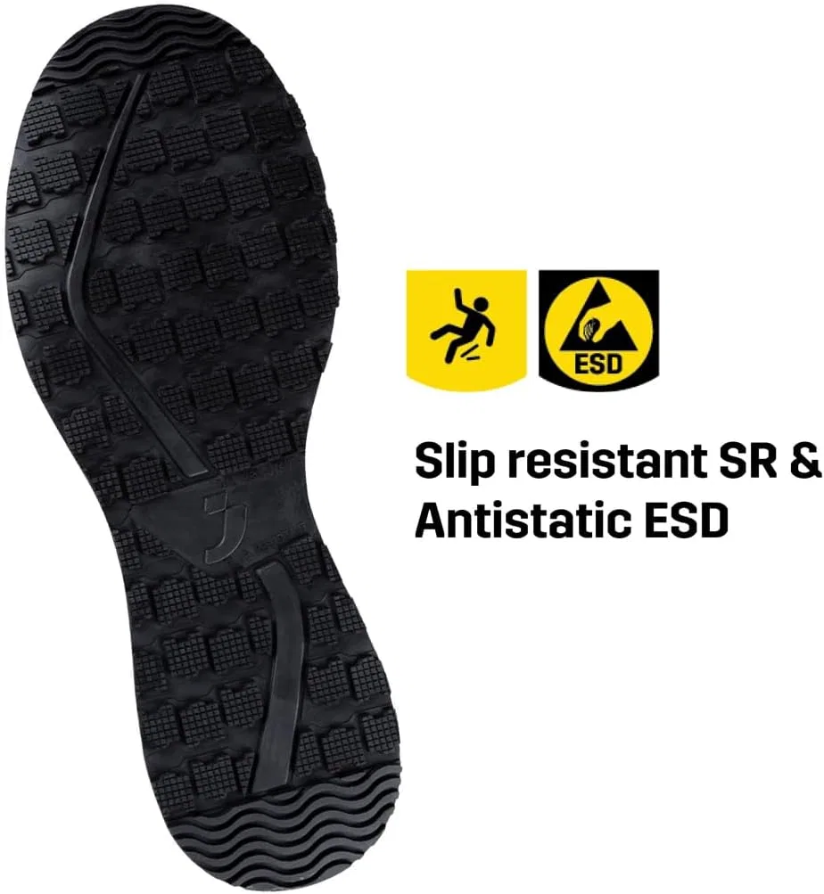 Кроссовки SAFETY JOGGER Sicherheits und Arbeitsschuhe Herren und Damen - ECODEMPS3L - Sicherheitsschuhe, Schutzschuhe, Black — фото 4
