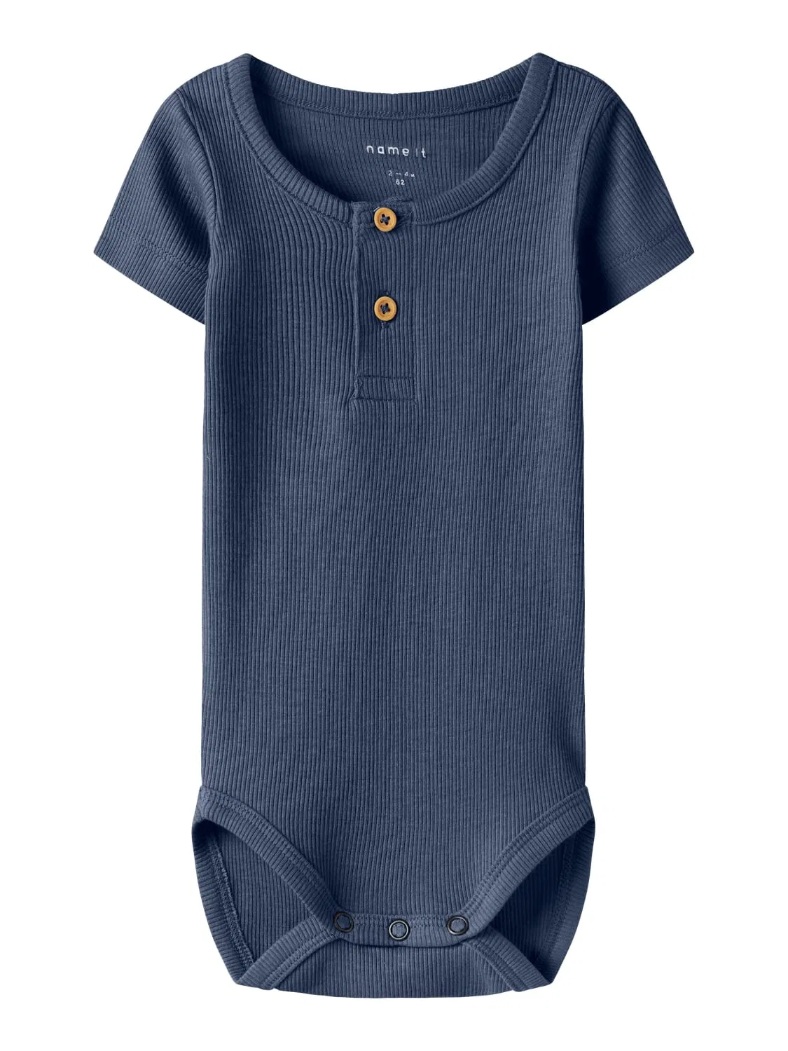 Боди с коротким рукавом, Name it, vintage indigo