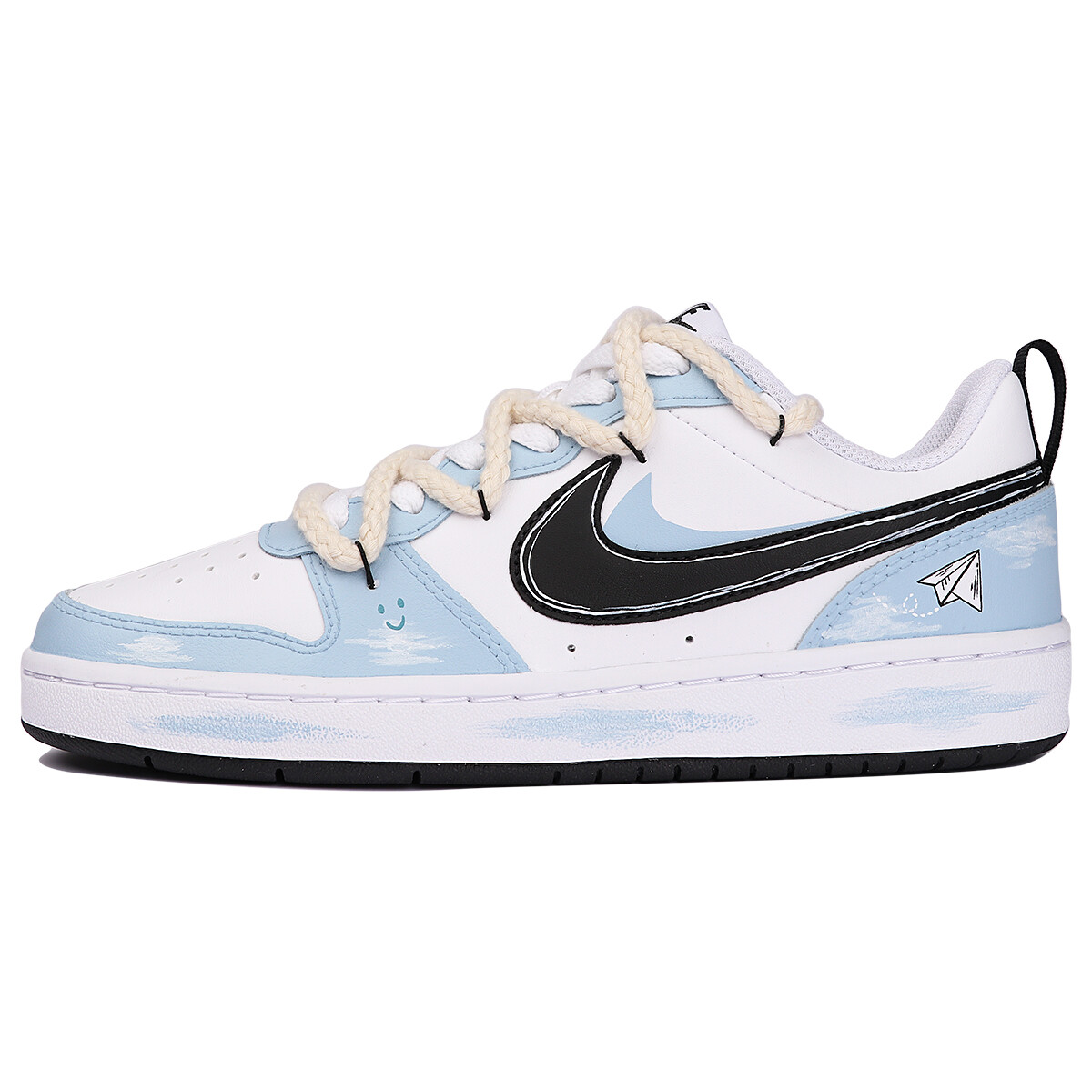 

Женские кроссовки для скейтбординга Nike Court Borough, Blue/White