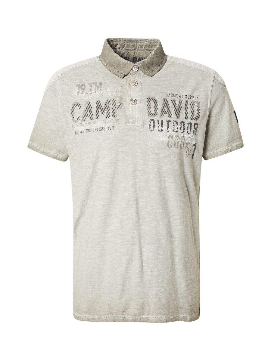 

Рубашка поло CAMP DAVID Shirt, цвет kitt/mottled beige