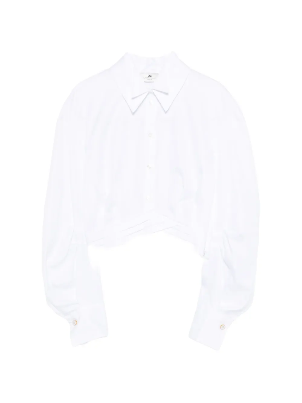 

Блузка с перекрестным дизайном Elisabetta Franchi, белый