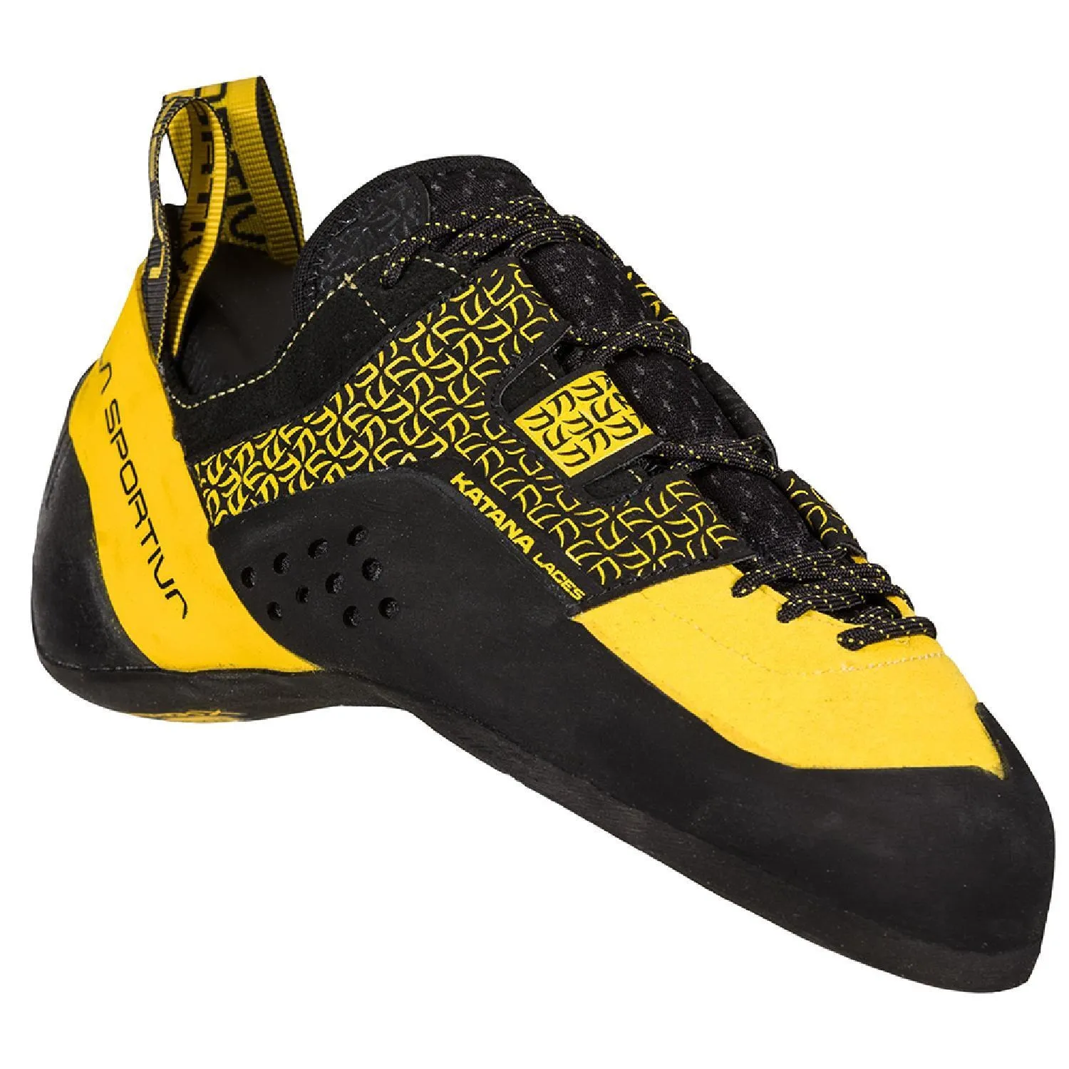 Мужские скальные туфли Katana Lace La Sportiva, Yellow/Black — фото 4