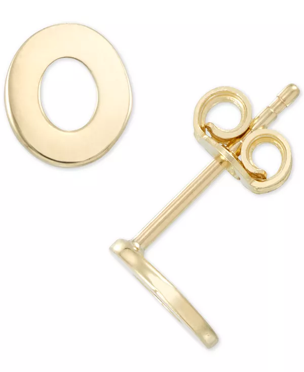 

Серьги-Гвоздики Initial из 10-каратного золота Macy'S, o